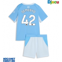 Manchester City Antoine Semenyo #42 Domaci Dres za djecu 2026-27 Kratak Rukav (+ Kratke hlače)